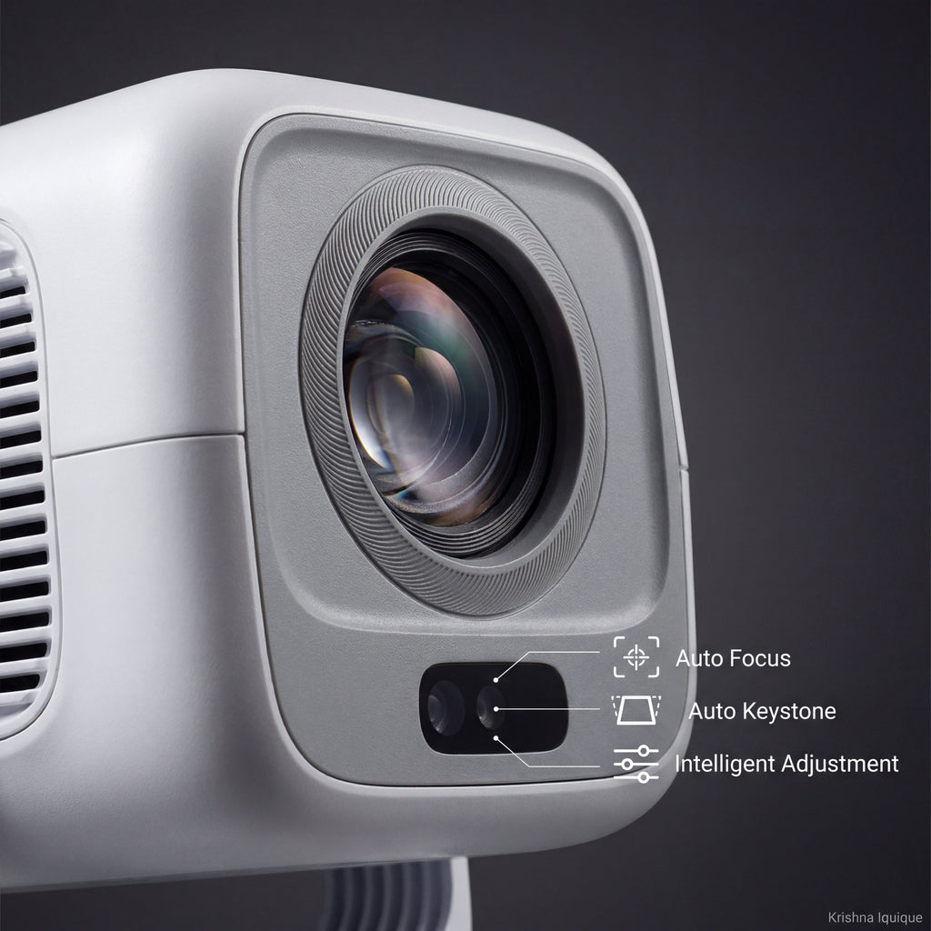 Viztax CORECAST Proyector Detalle Lente - Krishna Iquique ZOFRI